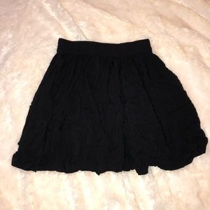 Black Flowy Skirt